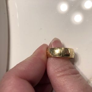 Greek Key 14K gold Ring